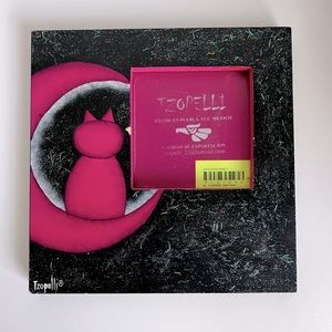 Tzopelli Cat on Moon Wall Picture Frame